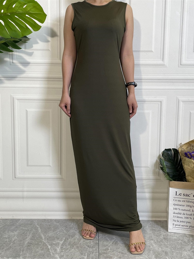 Middle Eastern Muslim Abaya Casual Islamic Dress for Women