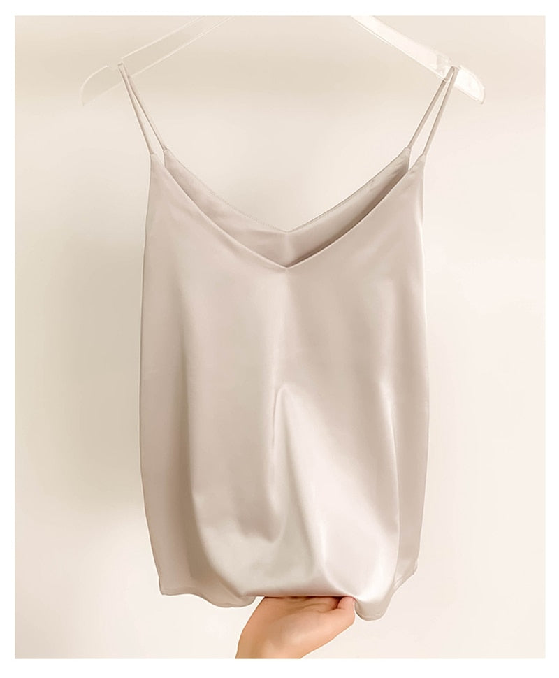 Summer Camisole Slim V-Neck Tank Tops for Women