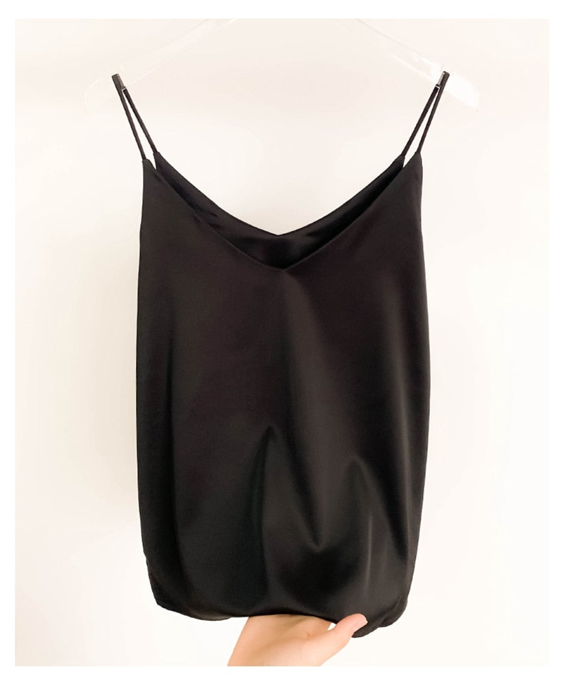 Summer Camisole Slim V-Neck Tank Tops for Women
