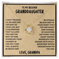 My Beloved Granddaughter| Remember - Love Knot Necklace