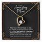 My Amazing Mom| My Best Friend - Forever Love Necklace