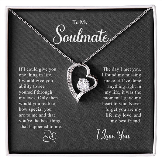 My Soulmate| My Missing Piece - Forever Love Necklace
